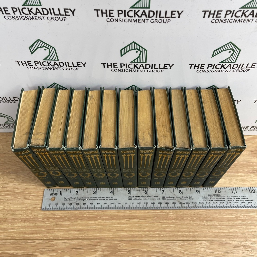 The Pocket Shakspeare 13 Vol Set George Routledge & Sons Antique Books - Picture 2 of 12